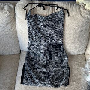 Sequin mini dress
